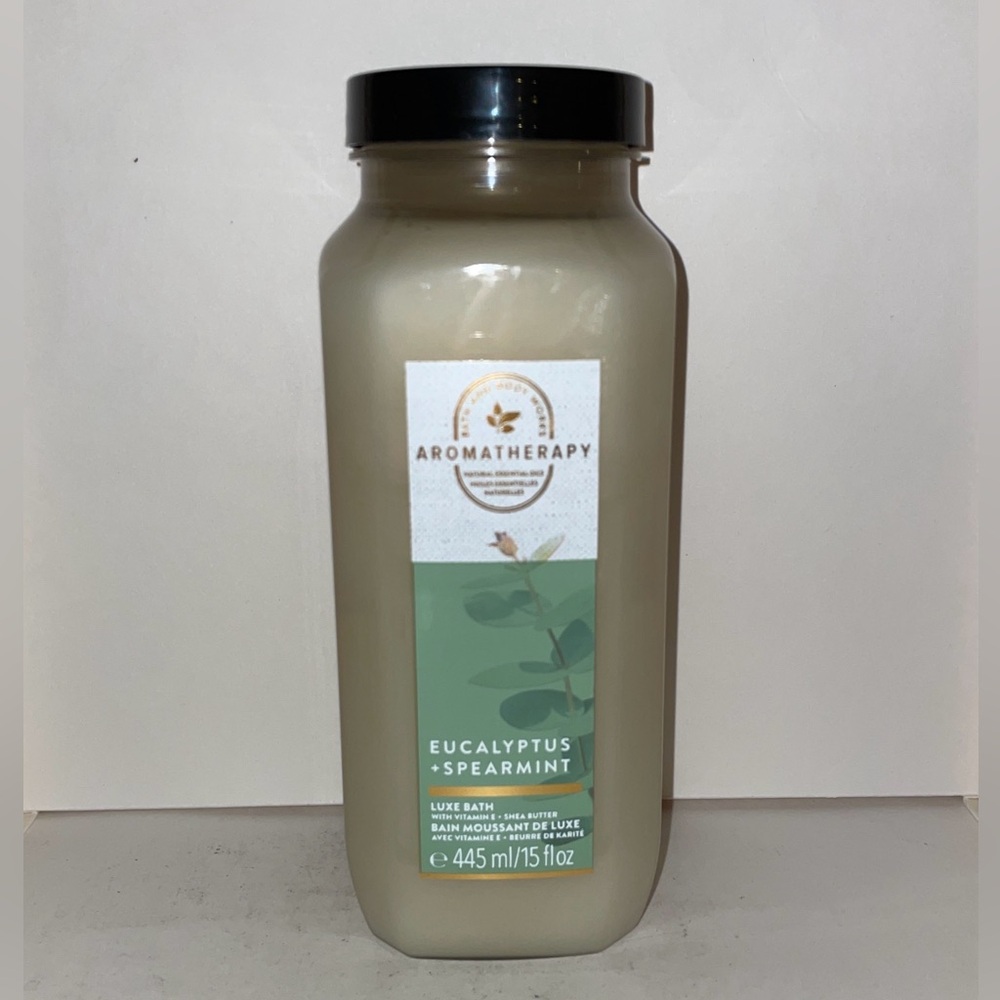Bath & Body Works Aromatherapy Eucalyptus + Spearmint Bubble Bath 15oz New